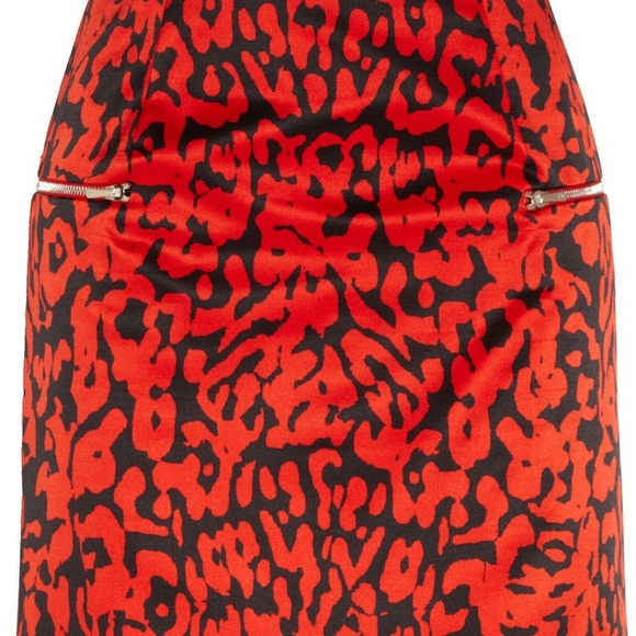 Preen By Thornton Bregazzi Atomic Leopard Skirt - Picture 7 of 9